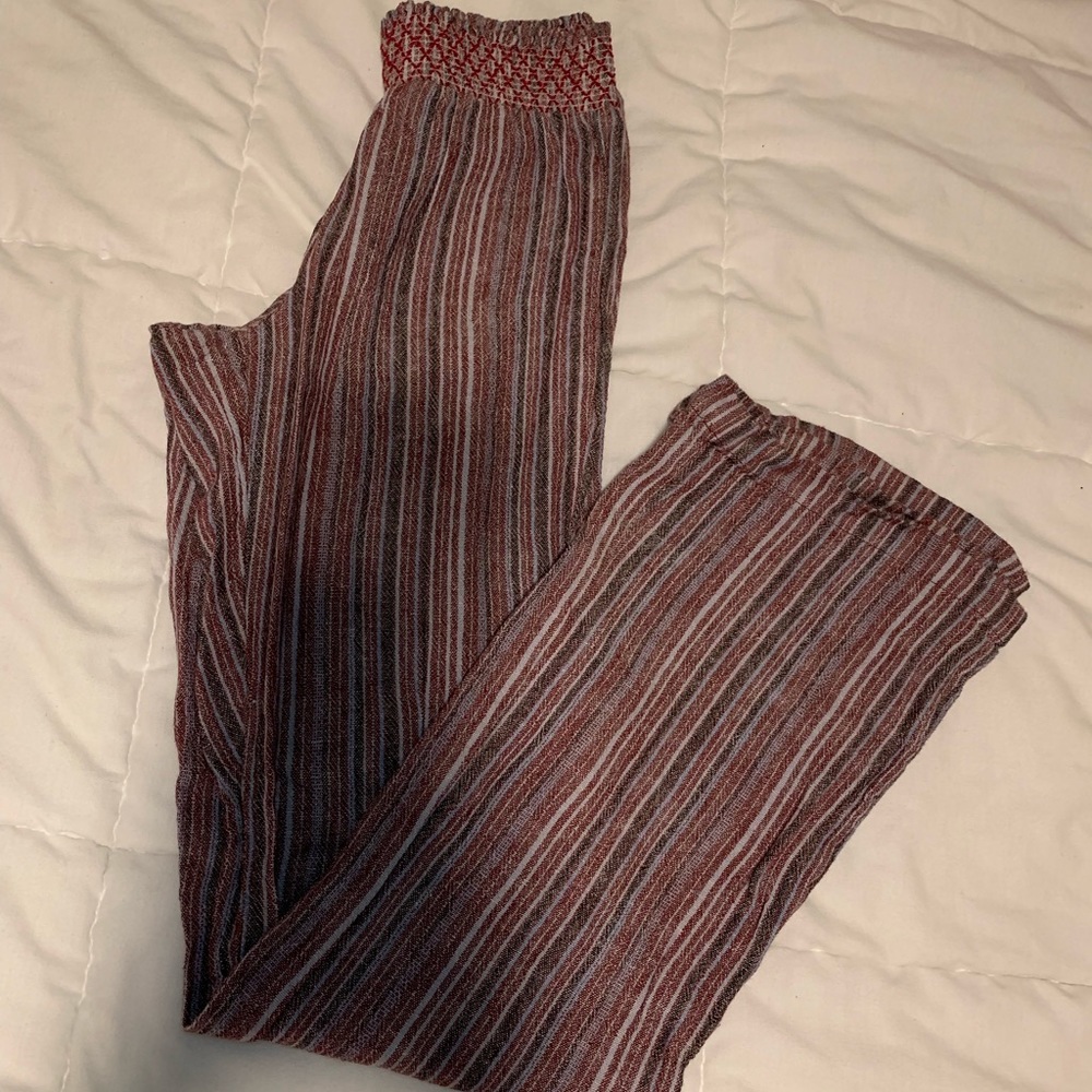SUPER COMFY, stripped, cotton beach pants